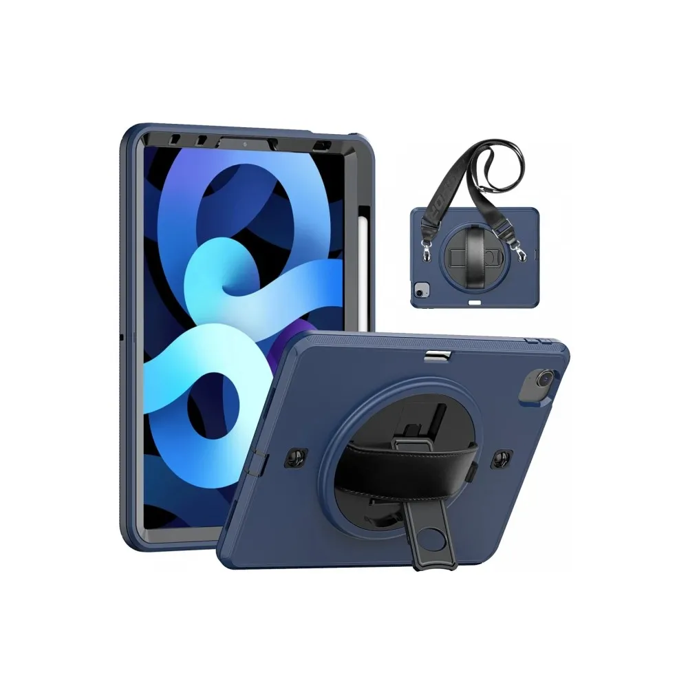 Newface Ipad Pro 11 (2020) Kılıf Strap-C Otterbox Tablet Kapak - Lacivert