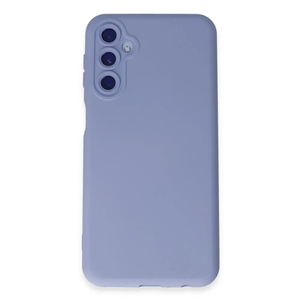 Newface Samsung Galaxy M14 5G Kılıf Nano Içi Kadife Silikon - Lila
