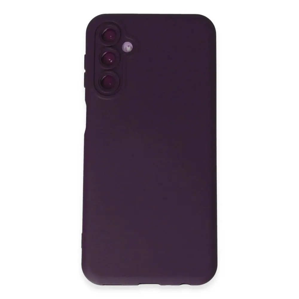 Newface Samsung Galaxy M14 5G Kılıf Nano Içi Kadife Silikon - Mor