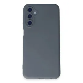 Newface Samsung Galaxy M14 5G Kılıf Nano Içi Kadife Silikon - Gri