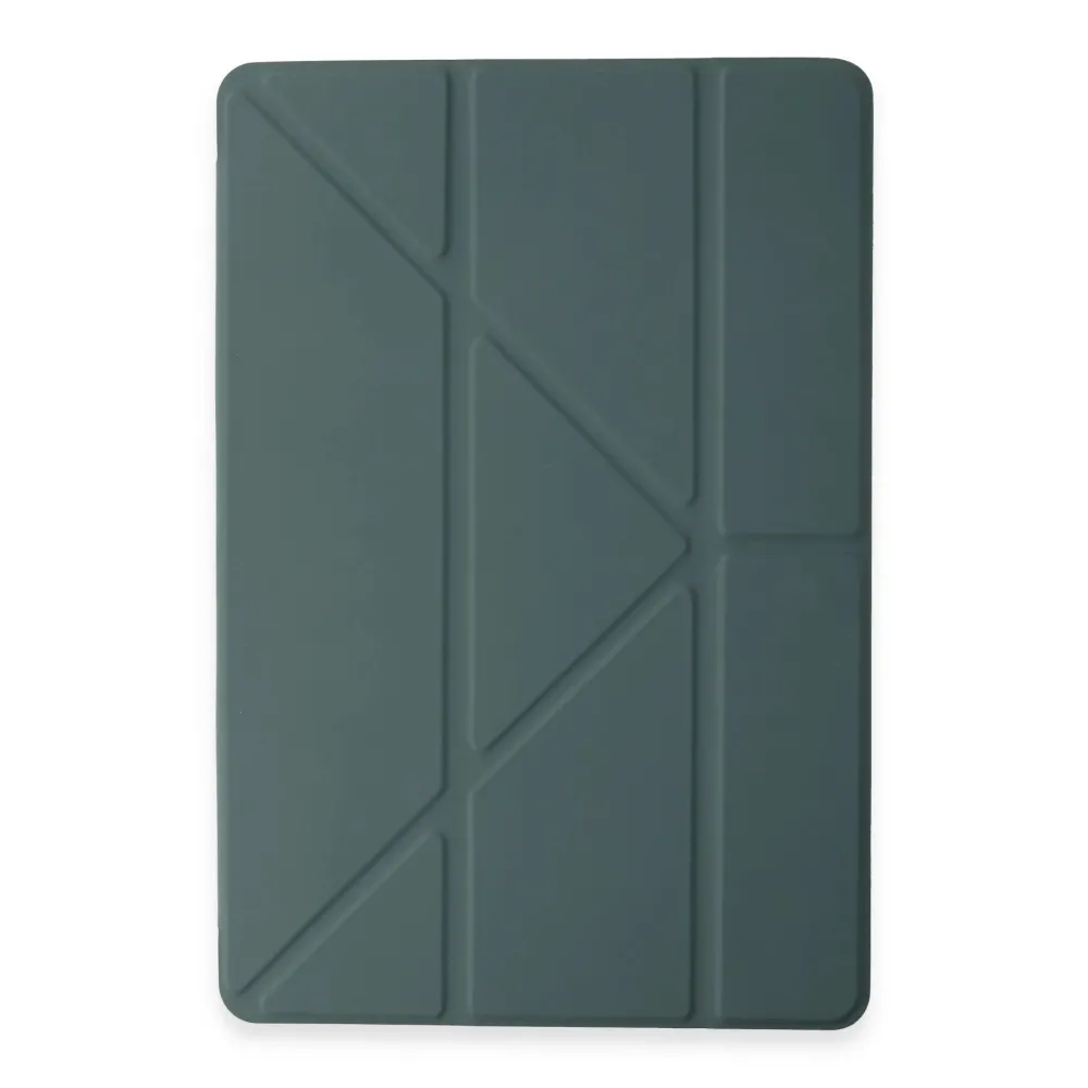 Newface Xiaomi Pad 6 Kılıf Kalemlikli Mars Tablet Kılıfı - Koyu Yeşil