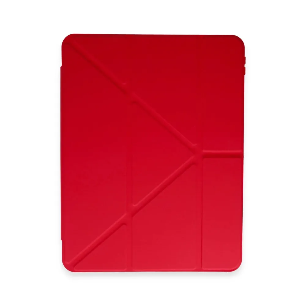 Newface Xiaomi Pad 6 Kılıf Kalemlikli Mars Tablet Kılıfı - Kırmızı