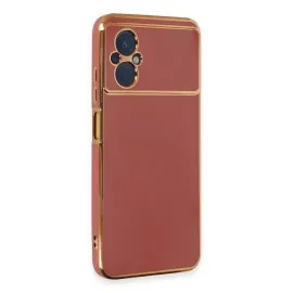 Newface Xiaomi Poco M5 Kılıf Volet Silikon - Kırmızı