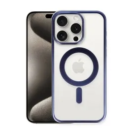 Newface Iphone 15 Pro Max Kılıf Erozi Magsafe Kapak - Lacivert