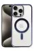 Newface Iphone 15 Pro Max Kılıf Erozi Magsafe Kapak - Lacivert