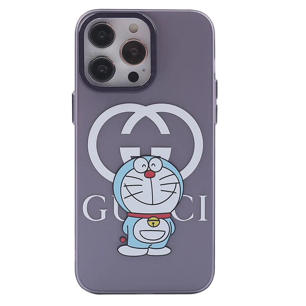 Newface Iphone 14 Pro Kılıf Prada Desenli Kapak - Prada Mor - 3