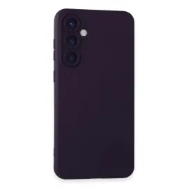 Newface Samsung Galaxy S23 Fe Kılıf Nano Içi Kadife Silikon - Mor