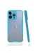 Newface Iphone 13 Pro Kılıf Platin Silikon - Mavi