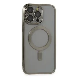 Newface Iphone 14 Pro Max Kılıf Kross Magneticsafe Kapak - Titan Gri