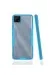 Newface Realme C25 Kılıf Platin Silikon - Mavi