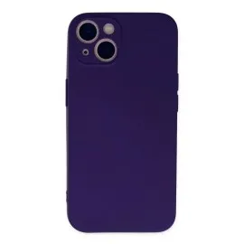 Newface Iphone 13 Mini Kılıf Nano Içi Kadife Silikon - Mor