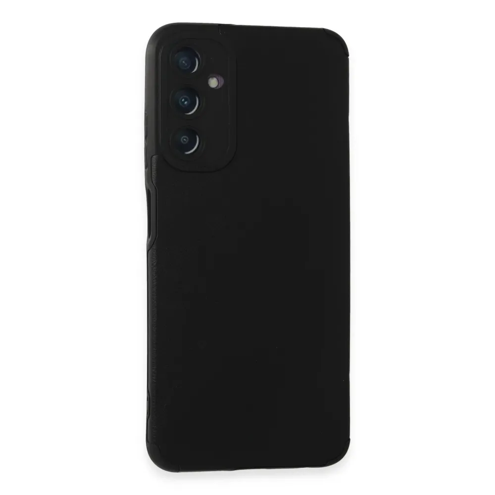 Newface Samsung Galaxy A05S Kılıf Loop Deri Silikon - Siyah