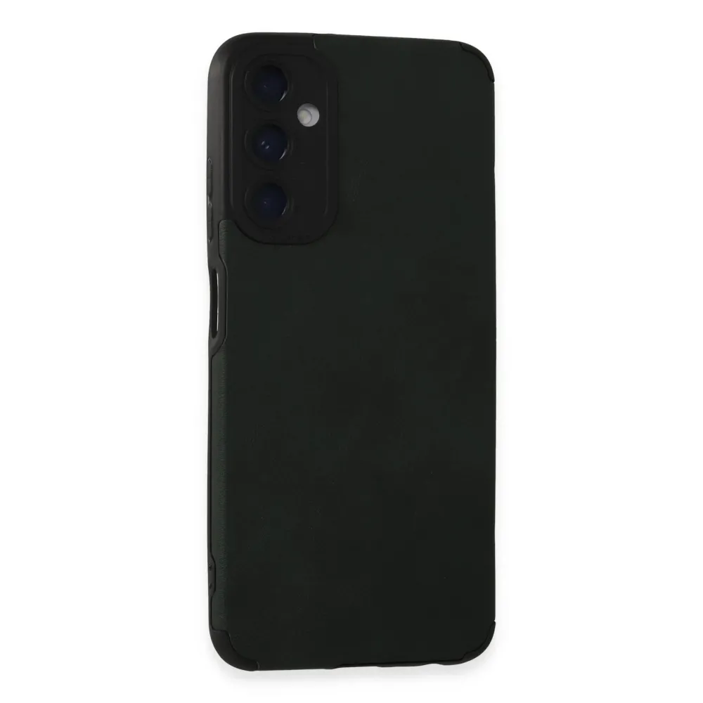 Newface Samsung Galaxy A05S Kılıf Loop Deri Silikon - Yeşil