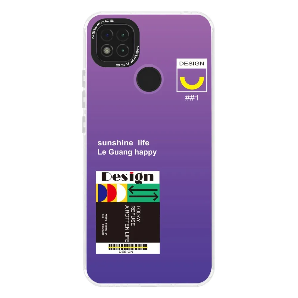 Newface Xiaomi Redmi 9C Kılıf Estoril Desenli Kapak - Estoril - 4