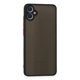 Newface Samsung Galaxy A05 Kılıf Montreal Silikon Kapak - Siyah