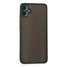 Newface Samsung Galaxy A05 Kılıf Montreal Silikon Kapak - Yeşil