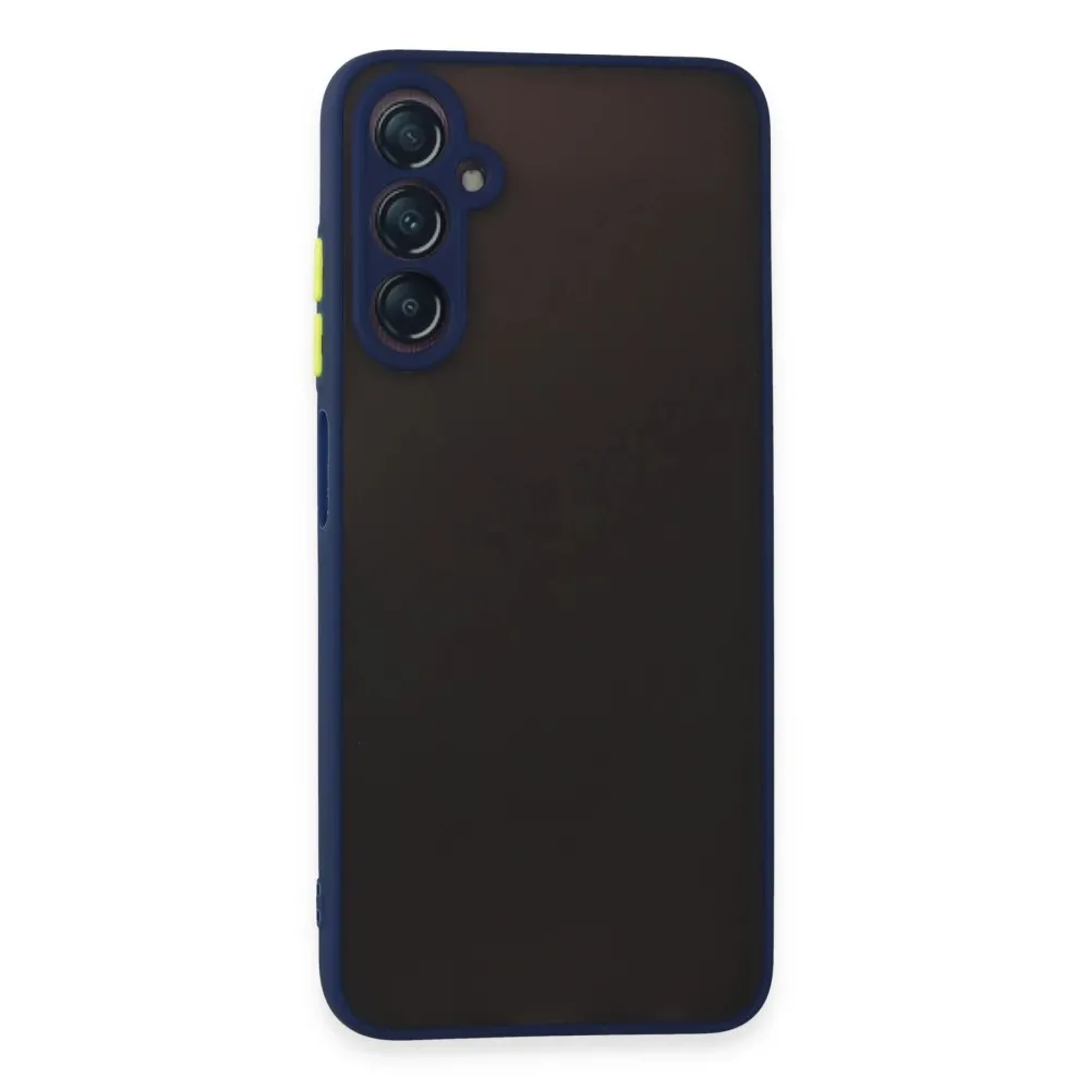 Newface Samsung Galaxy A05S Kılıf Montreal Silikon Kapak - Lacivert