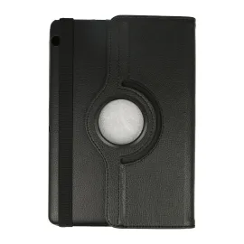 Newface Huawei MediaPad T3 10 / 9.6 Kılıf 360 Tablet Deri Kılıf - Siyah