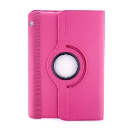 Newface Huawei MediaPad T3 10 / 9.6 Kılıf 360 Tablet Deri Kılıf - Pembe