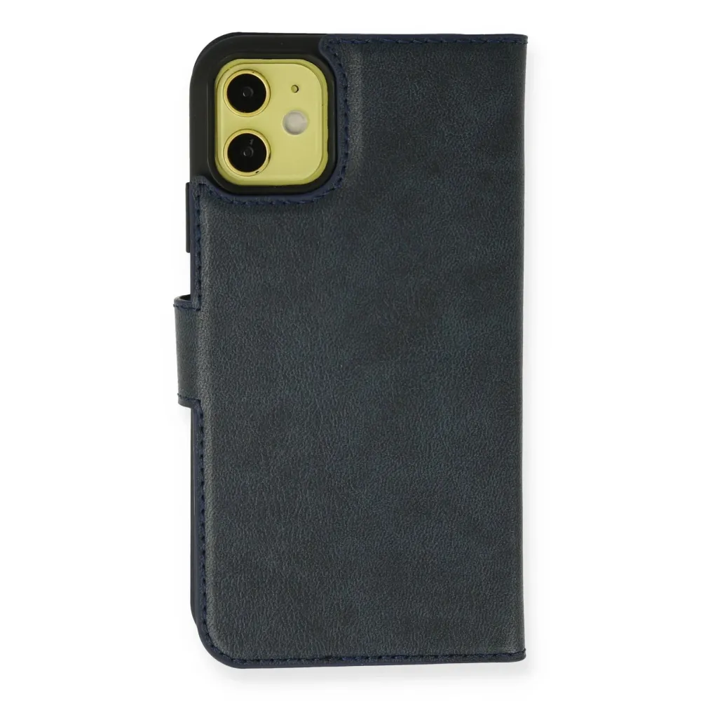 Newface Iphone 13 Mini Kılıf Trend S Plus Kapaklı Kılıf - Lacivert