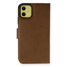 Newface Iphone 13 Mini Kılıf Trend S Plus Kapaklı Kılıf - Taba