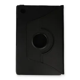 Newface Samsung Galaxy Tab A9 Kılıf 360 Tablet Deri Kılıf - Siyah
