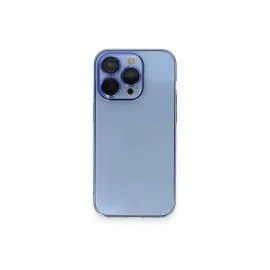 Newface iPhone 13 Pro Max Kılıf Armada Lensli Kapak - Sierra Blue