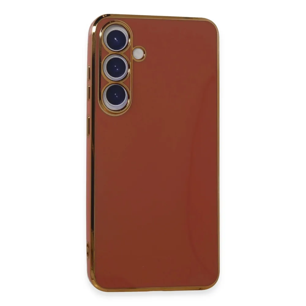 Newface Samsung Galaxy S24 Kılıf Volet Silikon - Kırmızı