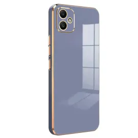 Newface Samsung Galaxy A05 Kılıf Volet Silikon - Mavi