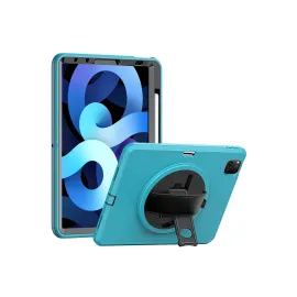 Newface iPad Pro 11 (2018) Kılıf Hand Strap Tablet Kılıfı - Turkuaz