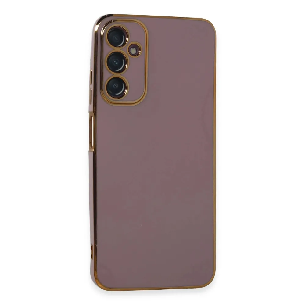 Newface Samsung Galaxy A05S Kılıf Volet Silikon - Mor