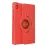 Newface Samsung Galaxy X510 Tab S9 FE 11 Kılıf 360 Tablet Deri Kılıf - Kırmızı
