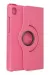 Newface Samsung Galaxy X510 Tab S9 FE 11 Kılıf 360 Tablet Deri Kılıf - Pembe