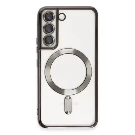 Newface Samsung Galaxy S22 Kılıf Kross Magneticsafe Kapak - Siyah