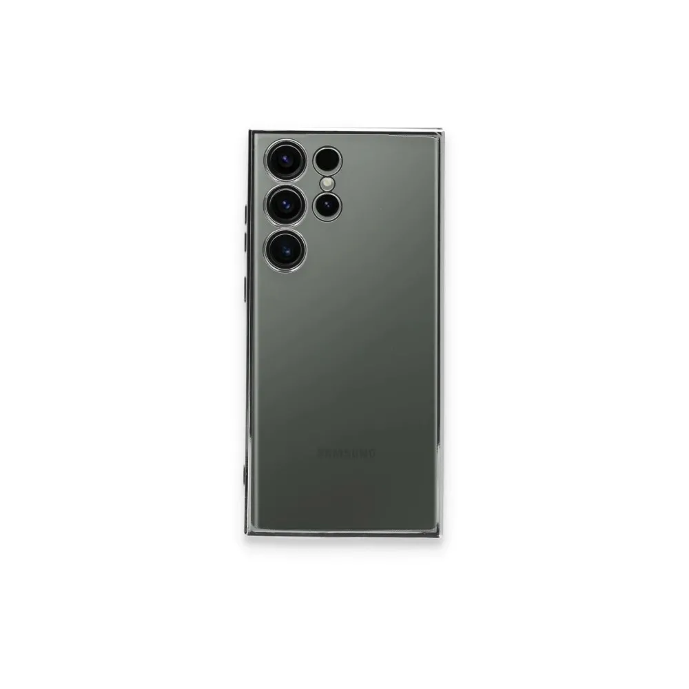 Newface Samsung Galaxy S24 Ultra Kılıf Razer Lensli Silikon - Mor