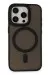 Newface iPhone 15 Pro Kılıf Oslo Magsafe Kapak - Siyah