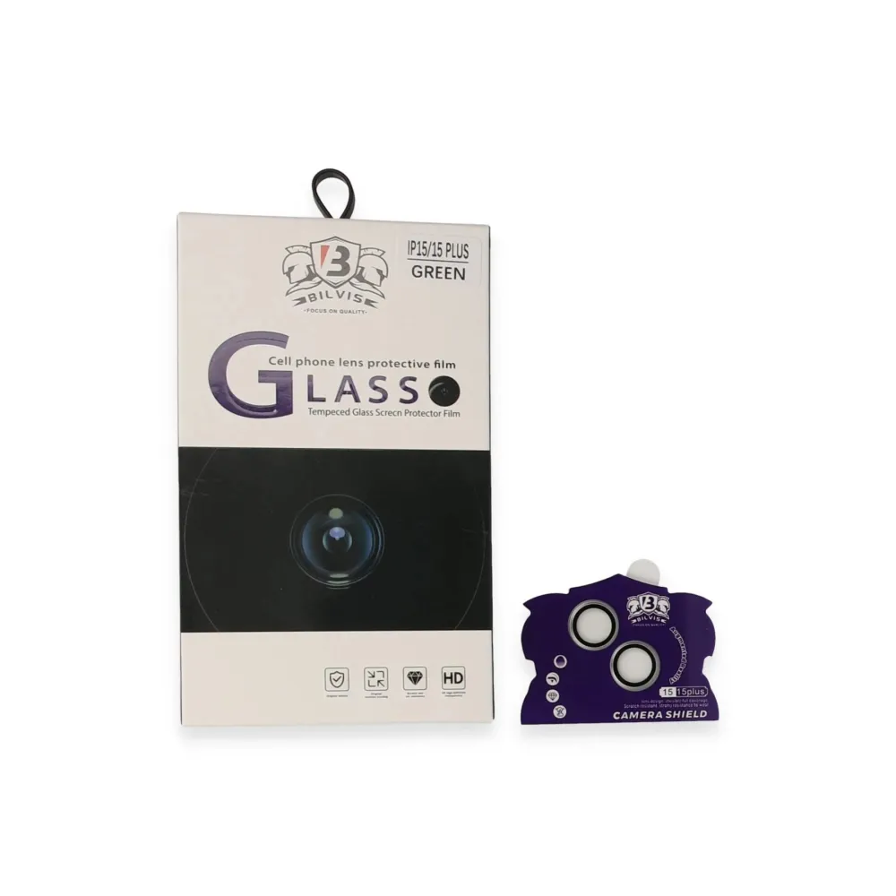 Newface Iphone 15 Bilvis Titan Kamera Lens - Yeşil