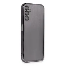 Newface Samsung Galaxy A14 4G Kılıf Razer Lensli Silikon - Siyah