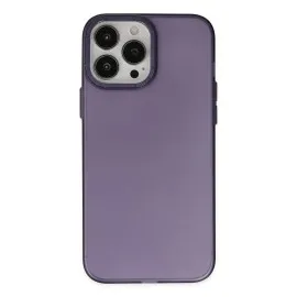 Newface iPhone 13 Pro Kılıf Modos Metal Kapak - Derin Mor