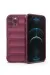 Newface Iphone 12 Pro Kılıf Optimum Silikon - Bordo