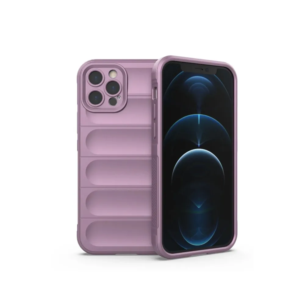 Newface Iphone 12 Pro Kılıf Optimum Silikon - Mor