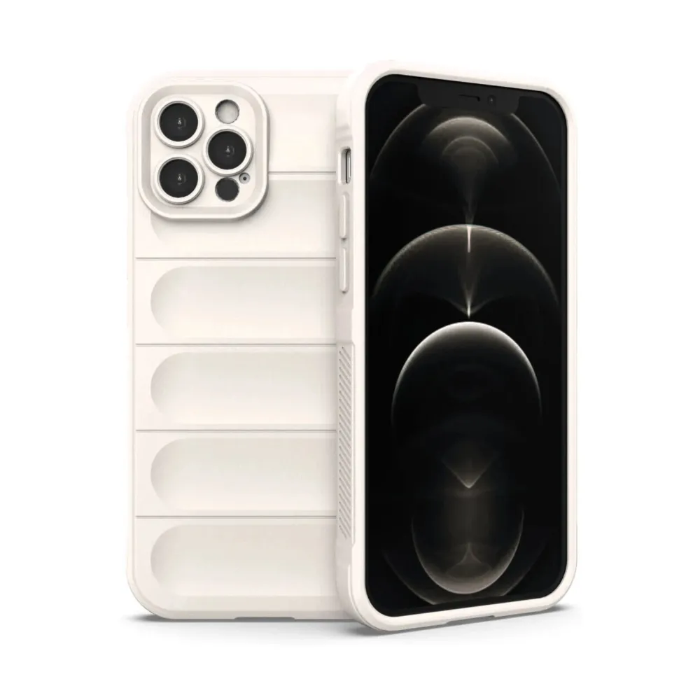 Newface Iphone 12 Pro Kılıf Optimum Silikon - Krem