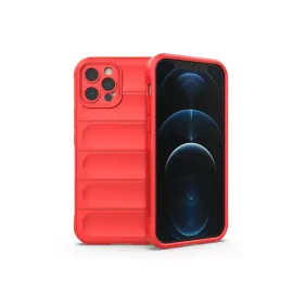 Newface Iphone 12 Pro Max Kılıf Optimum Silikon - Kırmızı