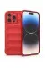 Newface Iphone 13 Pro Max Kılıf Optimum Silikon - Kırmızı
