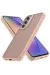 Newface Samsung Galaxy A34 5G Kılıf Elegant Kapak - Pudra