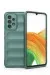 Newface Samsung Galaxy A33 5G Kılıf Optimum Silikon - Koyu Yeşil