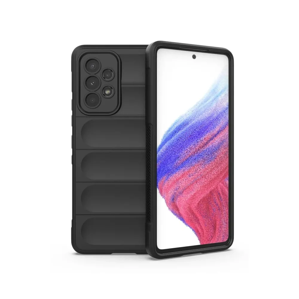 Newface Samsung Galaxy A53 5G Kılıf Optimum Silikon - Siyah