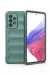 Newface Samsung Galaxy A53 5G Kılıf Optimum Silikon - Koyu Yeşil