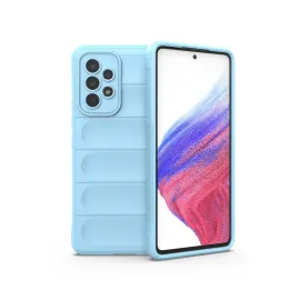 Newface Samsung Galaxy A53 5G Kılıf Optimum Silikon - Sky Blue