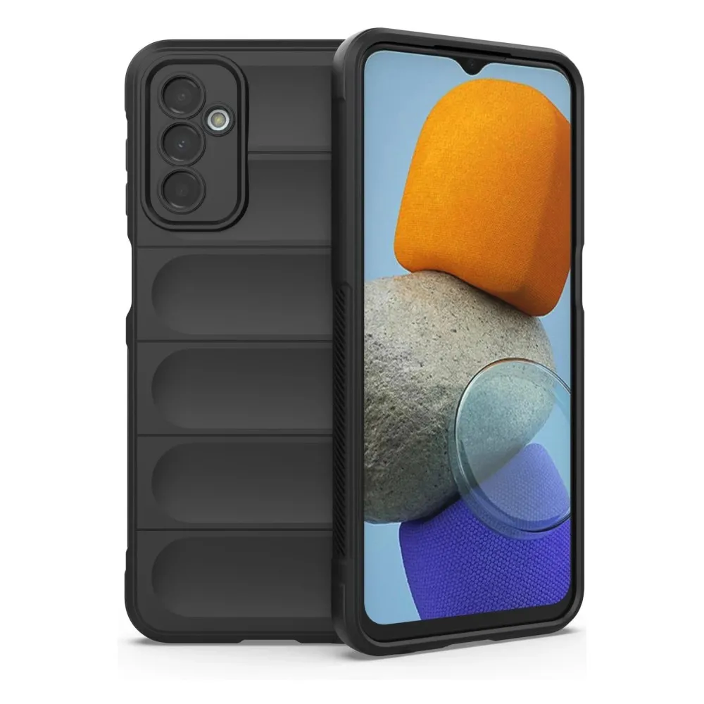 Newface Samsung Galaxy M23 Kılıf Optimum Silikon - Siyah